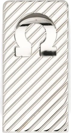 Ferragamo Palla Cufflinks - male - Ferragamo - Clips Bars - Gray - ONE SIZE - Accessories