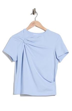 Good American Superstretch Twist T-Shirt in Sky at Nordstrom Rack, Size Medium