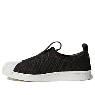 adidas (WMNS) adidas Superstar BW3S Slipon W Black White BY9137