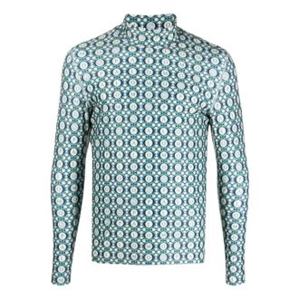 Puma Turtlenecks Long Sleeve Shirts Green 535967-76