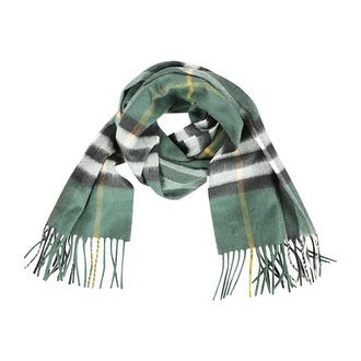 Burberry Winter Scarves, male, Multicolor, Size: ONE SIZE Check Pattern Cashmere Scarf