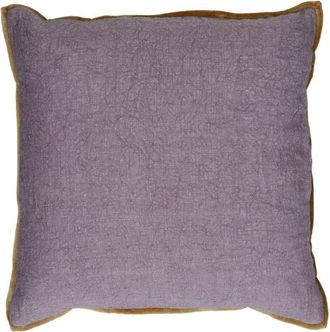 POMAX Coj&iacute;n de algod&oacute;n violeta 45X45