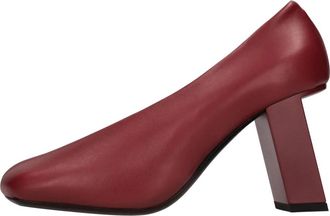Vic Mati&eacute; Met Hak - Dames - Pumps - Rood - 37 EU - Leer - Schoenen