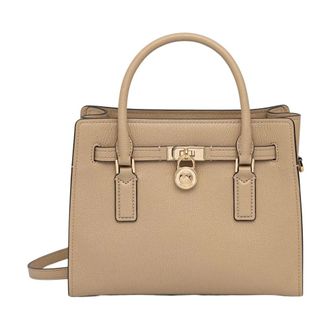 Michael Kors Dames, Tassen, Beige, Maat: ONE Size Leer