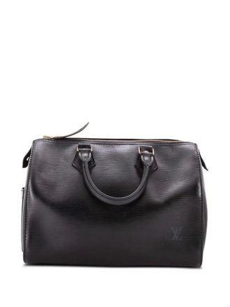 Louis Vuitton Speedy Handbag Epi Leather 30 satchel - Nero