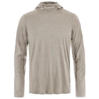 Fj&auml;llr&auml;ven Abisko Wool Hoodie Merinoshirt f&uuml;r Herren | light fossil