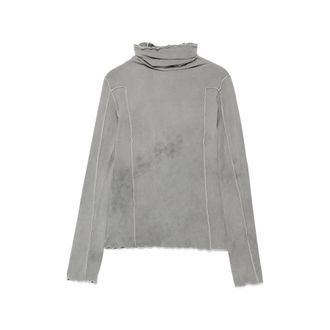 BASERANGE Ribbed Exposed-seam Top