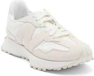 New Balance 327 Lace Sneaker in Sea Salt/Sea Salt at Nordstrom, Size 10.5
