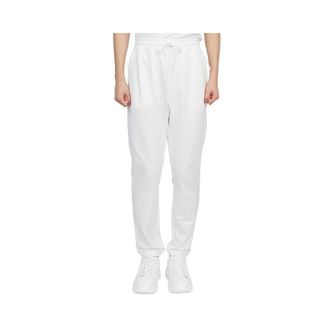 C.P. Company Sweatpants, male, White, Size: XL Jogging Pants Stretch Fleece