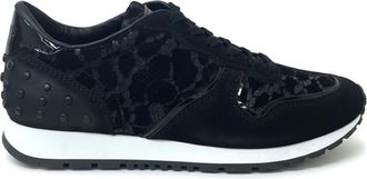 Tod's lace-detail sneakers - Black