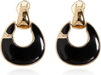 Kate Spade New York Accessoires, Dames, Zwart, ONE Size, KS Duo Hoops