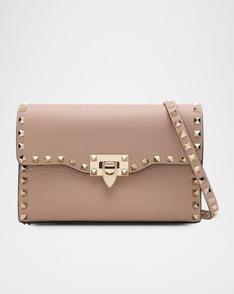 Valentino Garavani Rockstud Small Leather Crossbody Bag