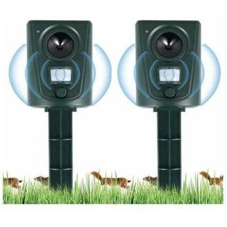 OEM Disuasor Ultras&oacute;nico Para Gatos 2023, Impermeable Con Estaca Para Suelo, Protege Jardines Y Campos