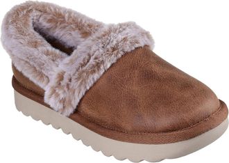 Skechers Womens Cozy Up Womens Slippers - Brown - Size: 6
