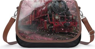 Generic Train Crossbody Bags for Women Shoulder Messenger Bag Purse Handbags