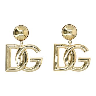 Dolce & Gabbana Accessoires, Dames, Geel, ONE Size, Clips Pop Earring