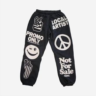 MadeWorn Unisex Art Happens Sweatpants In Black