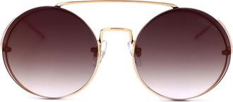 Ana Hickmann HI3090 04B Womens Sunglasses Gold Size 54