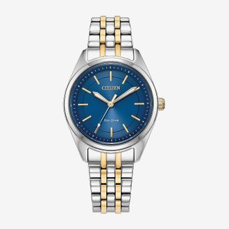 Citizen Peyten Blue Dial Stainless Steel Bracelet EM1234-53L