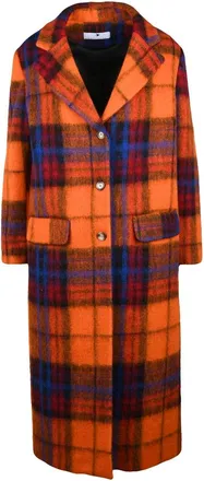 Olivier Horigamy Long Coat - Orange