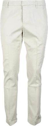 Dondup Broeken, Heren, Beige, W30, Katoen, Gaubert Slim-fit Broeken