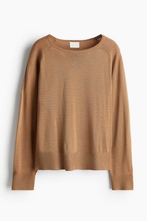 H&M Feinstrickpullover - Camel