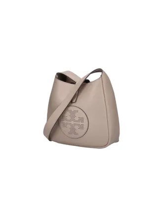 Tory Burch Womens Bags Grey Cow Leather