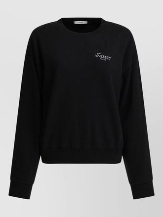 Givenchy sweatshirt featuring signature brand stamp crewneck
