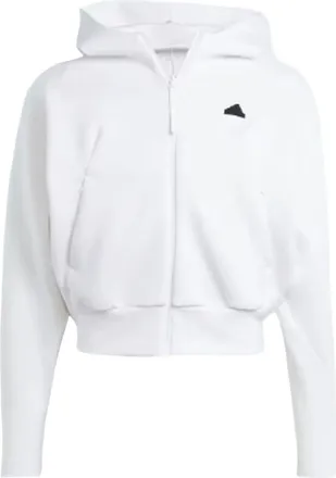 adidas (WMNS) adidas Z.N.E. Full-Zip Hoodie Asia Sizing White IN5133