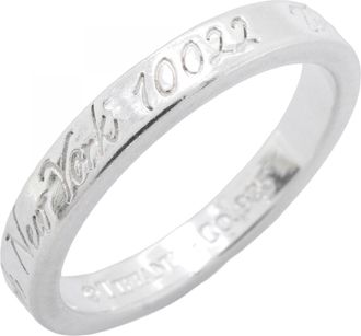 Tiffany & Co. Silver 925 Band Ring (Pre-Owned)