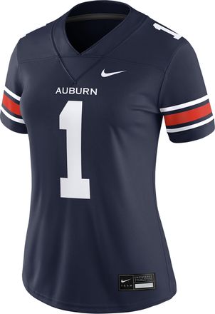 Nike Auburn Nike Womens Dri-FIT College Game Jersey in Blue | NCWF0EZYAUN-1RS