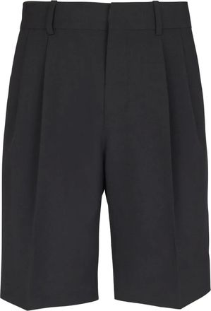 Balmain Shorts con pinces - Nero