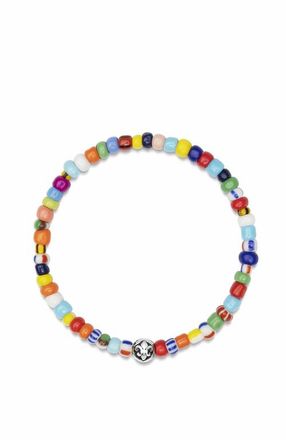 Nialaya Vintage Trifocal Beaded Wristband in Multi Color at Nordstrom, Size 6.75