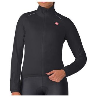 Castelli Emergency 3 Rain Jacket Velojacke f&uuml;r Damen | grau/schwarz