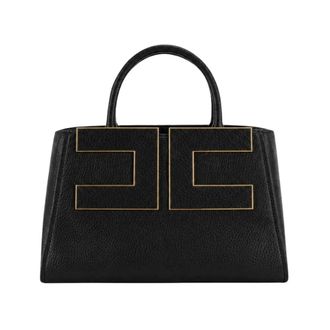 Elisabetta Franchi Tote Bag con logo - - Bags - Donna - Nero - ONE SIZE