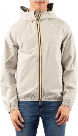 K-Way Stijlvolle Lichtgewicht Jas - Heren - Zomerjassen - Beige - 3XL - Jassen