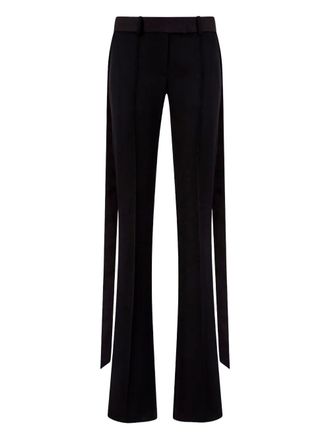 The Attico belt loops trousers - Black