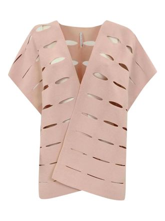 Liviana Conti cut-out jacket - Pink
