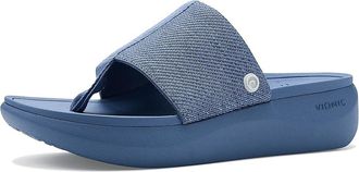 Vionic Aqua Womens Sandals Pacific Blue Leather And Gore : 10 M