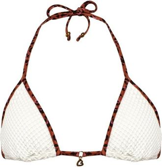 Banana Moon Erio Makaba Bikini-Top für Damen | weiß