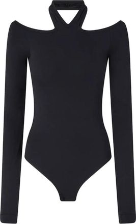 Pinko Black Arcelia Off-The-Shoulder Bodysuit