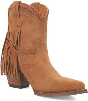 Dingo Fandango Fringe Western Boot in Camel at Nordstrom Rack, Size 6.5