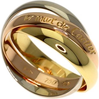 Cartier Yellow Gold (18K) Pink Gold (18K) White Gold (18K) Band Ring (Pre-Owned)
