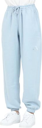 adidas All Szn Fleece Joggers - Dames - Trainingsbroeken - Blauw - XS - Katoen - Fitness