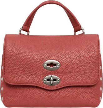Zanellato Postina Daily Baby - Dames - Handtassen - Rood - ONE Size - Leer - Tassen