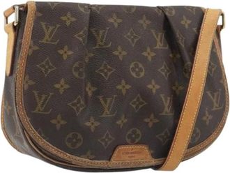 Louis Vuitton Pre-owned Menilmontant PM Borsa a Spalla - - Pre-owned - Donna - Marrone - ONE SIZE