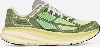 Hoka One One Supervsn Clifton One9 Sneakers Green Flash / Limelight