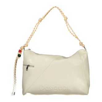 Desigual Half Logo Bag Leiria 2.0 - female - Desigual - Cross Body Bags - White - ONE SIZE - Bags