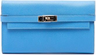Herm&egrave;s Pre-owned Hermes Epsom Kelly Longue Wallet Ladies TNI8I8FLDWDOGQ1I