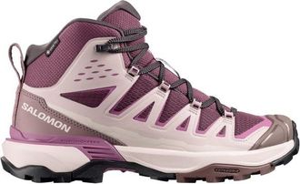 Salomon X Ultra 360 Edge Mid GTX Wanderschuhe f&uuml;r Damen | rosa/lila